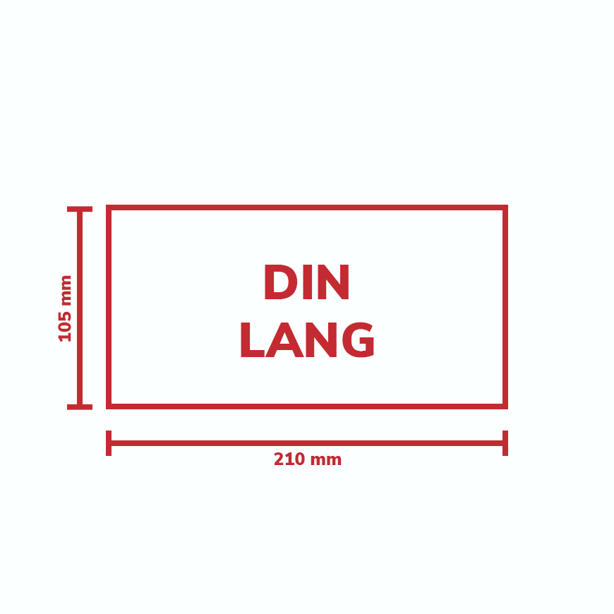 DIN LANG quer